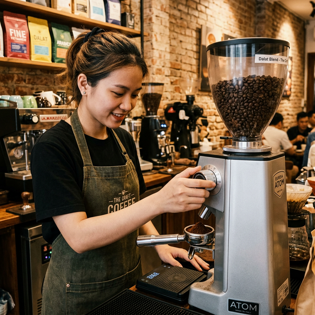 Đánh Giá Eureka Atom Specialty 75 — Máy Xay Chuyên Nghiệp Hàng Đầu Cho Quán