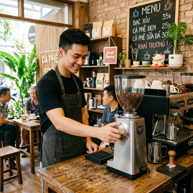 Đánh Giá Eureka Firenze 65 — Giải Pháp Tiết Kiệm Hơn Cho Quán Nhỏ