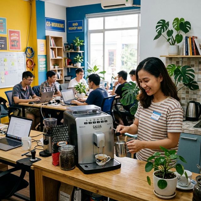 Đánh Giá Gaggia Naviglio — Máy Tự Động Compact Nhất Cho Văn Phòng Nhỏ