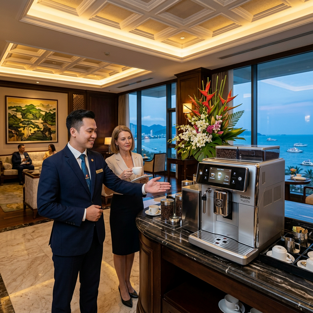 Đánh Giá Saeco Royal Plus — Phiên Bản TFT Nâng Cấp Cho Khách Sạn Cao Cấp