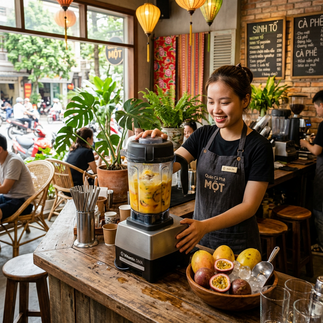 Đánh Giá Vitamix DMA — Máy Xay Sinh Tố Thương Mại Chuẩn Mỹ