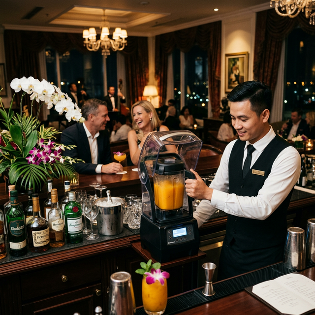 Đánh Giá Vitamix Quiet One — Máy Xay Siêu Êm Cho Khách Sạn Và Bar