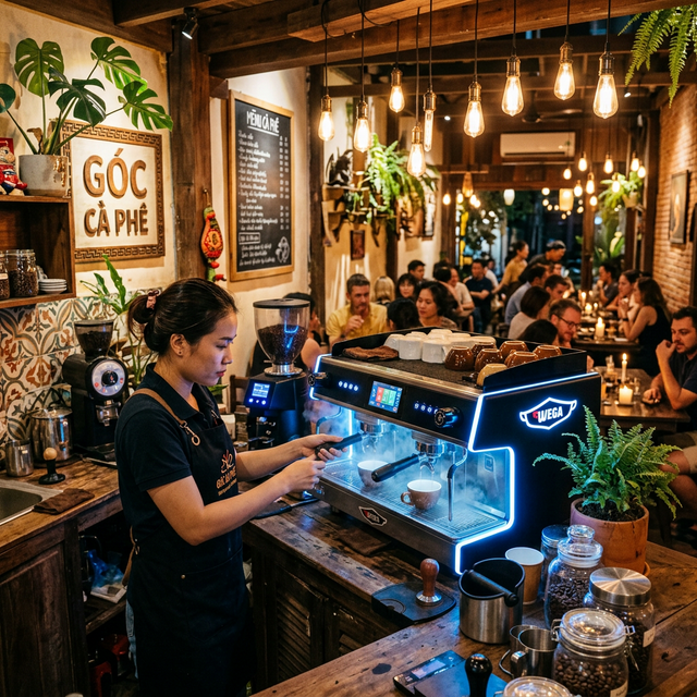 Đánh Giá Wega Polaris Tron 2 Group — Đỉnh Cao Công Nghệ Cho Quán Specialty